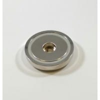 B-42 Rare Earth Neodymium Round Base Magnet with Counterbore Style Hole