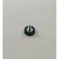 D16 Rubber Coated Neodymium Round Base Magnet with Threaded Stud