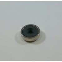 F-25-CV Ceramic Round Base Magnet with Countersink Style Hole