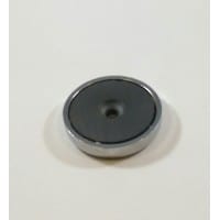F-40-CV Ceramic Round Base Magnet with Countersink Style Hole
